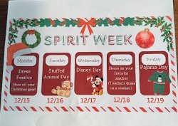 Spirit Week Dress Festive 