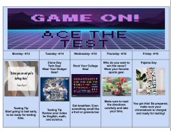 Spirit Week - Who do you want to win the races? Wear your favorite sports gear.