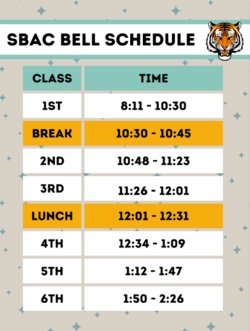 Period 1 California State Testing 